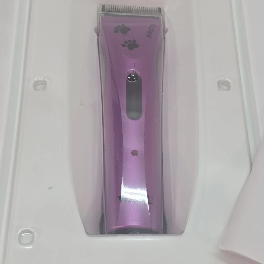 Wahl 8786-1001 Professional Animal Arco Pets Purple Cordless Clipper